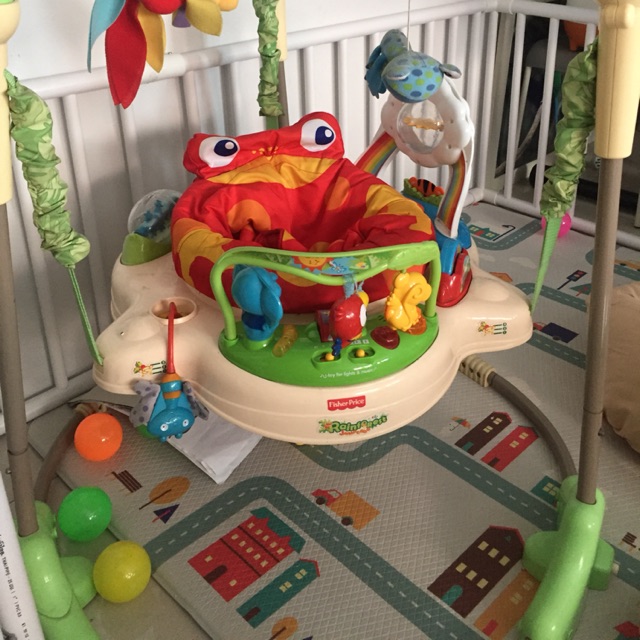 Jumperoo rainforest Fisher price
