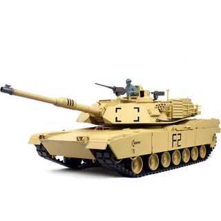 รถถังบังคับวิทยุ [บอร์ด TK-7.0] Heng Long รถถังบังคับ สเกล 1/16 M1A2 Abrams ปืนยาว บอร์ด 7.0 รุ่นใหม่ล่าสุด