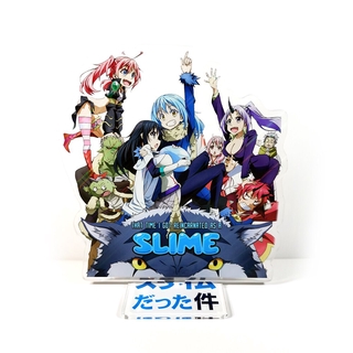 ฟิกเกอร์อะคริลิค That Time I Got Reincarnated As Slime Group Rimuru Benimaru Shuna Nava สําหรับตกแต่งเค้ก