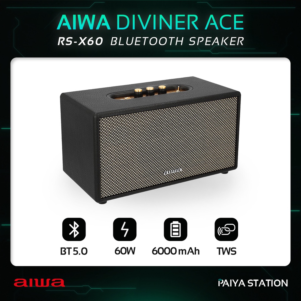 Aiwa RS-X60 Diviner Ace Bluetooth Speaker