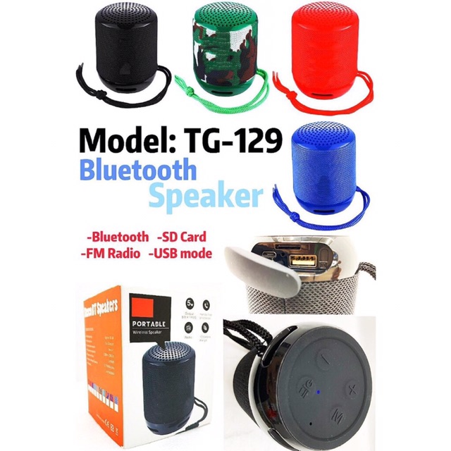 🔥HOT🔥 ลำโพงBluetooth รุ่นTg129(ของแท้ 100 %) - รูปที่ 2