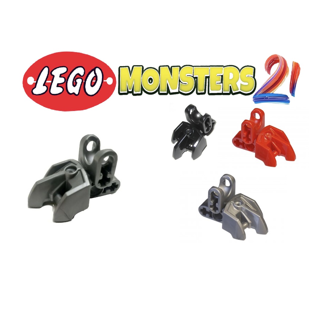 [1 ชิ้น]-ของแท้ Lego-Hero Factory เท้าสามกรงเล็บสั้นและขั้วต่อบอลซ็อกเก็ต- ID 15976