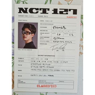 [พร้อมส่ง] โปรไฟล์ แทอิล Taeil NCT127 2021 Seasons Greetings Profile