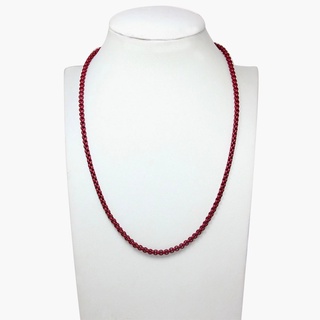 Moress Pompeian Red pop necklace