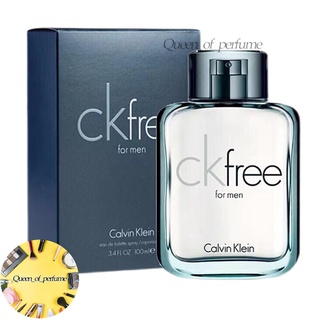 Calvin Klein CK Free for Men Eau De Toilette 100 ml.กล่องซีล