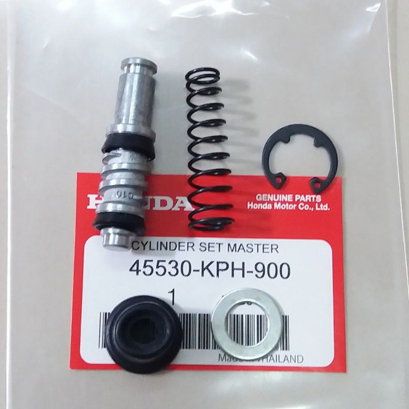 ชุดซ่อมปั๊ม ดิสเบรค W 100/W 125/Nova/DASH125/Sonic/NSR/LS125/AIR BLADE/SCOOPY.i ไฟเลี้ยวบังลม. แท้