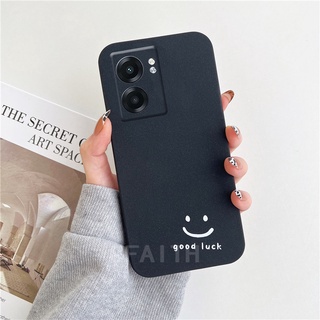 New เคสโทรศัพท์ Realme Narzo 50 5G / Narzo50 4G / Narzo 50 Pro / Narzo 50A Prime / 50i / 50A Fashion Skin Feel Matte Good Luck Soft Case Cover Camera Lens เคส RealmeNarzo50