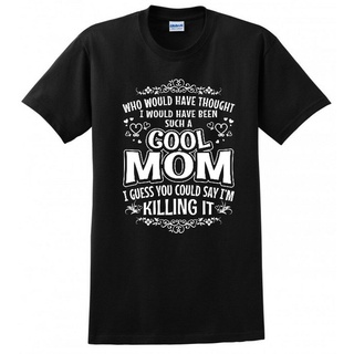 เสื้อยืดผ้าฝ้ายพิมพ์ลายขายดี เสื้อยืด พิมพ์ลาย Awesome Mom Mothers Day Birthday Christmas ของขวัญวันแม่ สําหรับผู้ชาย