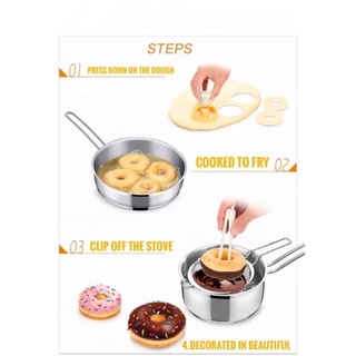 Donut baking set ชุดทำขนมปังโดนัทมืออาชีพ