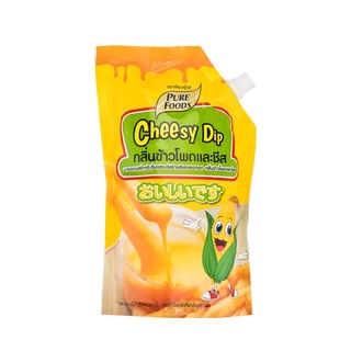 เพียวฟู้ดส์ ชีสดิป รสข้าวโพดและชีส 920 กรัม Pure Foods Cheesy Dip Corn and Cheese Flavored 920g