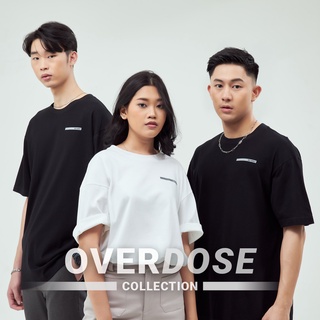 half&amp;half - เสื้อยืด Oversized รุ่น Overdose เสื้อยืดคอกลมแขนสั้น Oversized T-Shirt