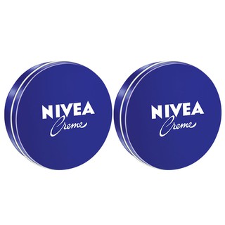 NIVEA นีเวีย ครีม ครีมบำรุงผิวกาย 60X2 มล. - แพ็ค 2 ชิ้น