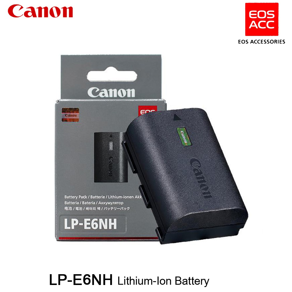 CANON LP-E6NH Lithium-Ion แบตเตอรี่ (สินค้า CANON แท้) for EOS R5, R6 , EOS R , Ra , EOS 5DIV, 7Dll,