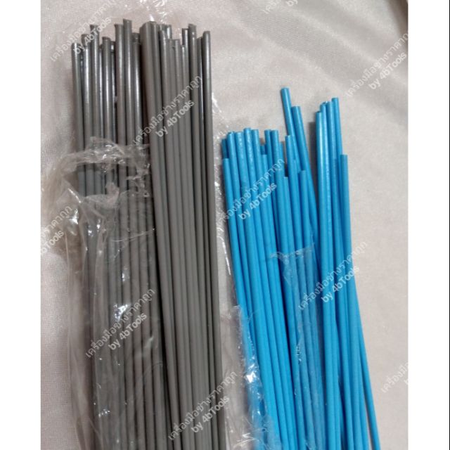 ลวดเชื่อม PVC มีให้เลือก 2 สี สีฟ้า , สีเทา