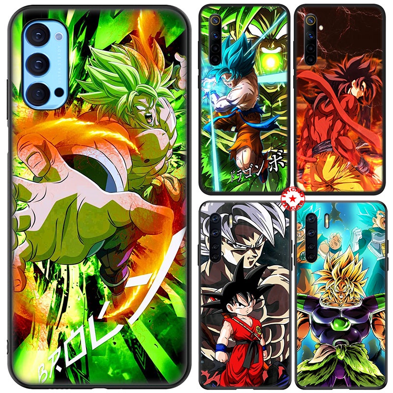 ฝาครอบโทรศัพท์สําหรับRealme 7 7i 8 8S 8i 9 Pro Plus Q3 Q3i V13 XN12 Dragon Ball