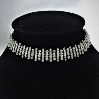 โชคเกอร์เพชร Diamond Rhinestone Choker