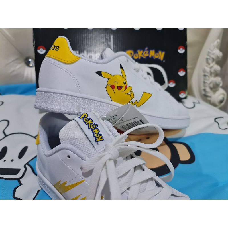 Adidas x Pokemon รองเทัาเด็ก ไซส์ 33 พร้อมส่งในไทย ของแท้✔✔
