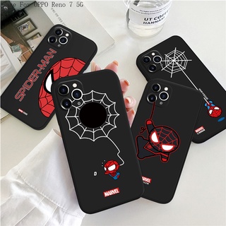 OPPO Reno 7 7Z Pro 5G 4G สำหรับ Case Cute Spiderman เคส เคสโทรศัพท์ เคสมือถือ