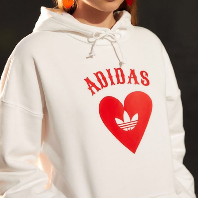 adidas heart sweatshirt