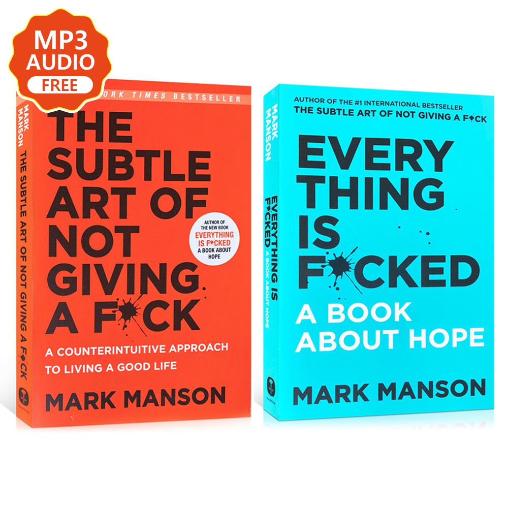 【หนังสือภาษาอังกฤษ】The Subtle Art of Not Giving English book หนังสือพัฒนาตนเอง