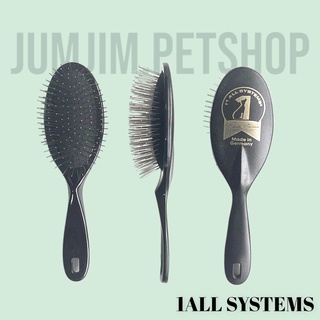 1 All Systems Pin Brush Large แปรงหวีขนสำหรับสัตว์เลี้ยงด้ามพลาสติกขนาดใหญ่ หวีสุนัข หวีแมว 1ALL