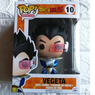 พร้อมส่ง! Funko Pop Animation VEGETA metallic Dragon Ball Z #10 มือหนึ่ง เบจิต้า ดราก้อนบอล Vegeta Goku โกคู ไซย่า