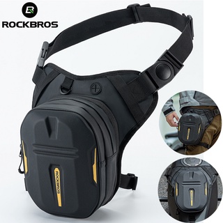 【PH Delivery】ROCKBROS Motorcycle Bag Messenger Bag Hard Case Belt Bag Magnet Attraction Large Capacity
