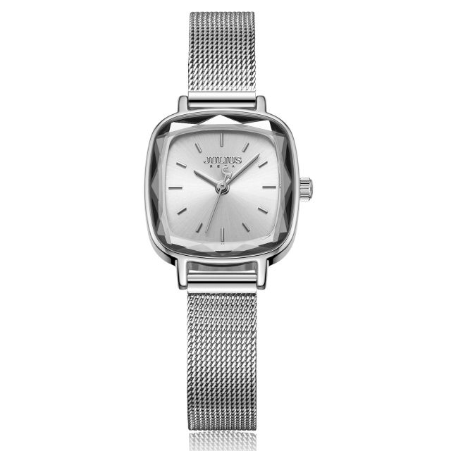 Julius นาฬิกาแฟชั่นเกาหลีของแท้ 💯% ประกันศูนย์ไทย นาฬิกาข้อมือผู้หญิง สายสแตนเลส รุ่น Ja-1148