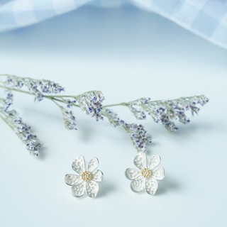 【Pretty Refined】พร้อมส่ง Blossom Daisy S925 earring ต่างหูน่ารัก