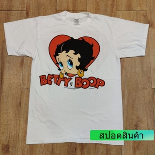 BETTY BOOP ❤️ ลายการ์ตูน เสื้อลายการ์ตูน เบตตี้บูฟ เสื้อลายสไตล์วินเทจ