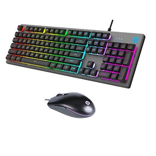 Hp KM300F Gaming Keyboard +Mouse คีย์บอร์ดและเมาส์