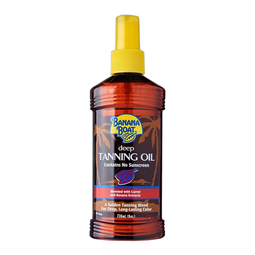 Banana Boat Deep  Tanning  Oil 236ml เก็บเงินปลายทาง