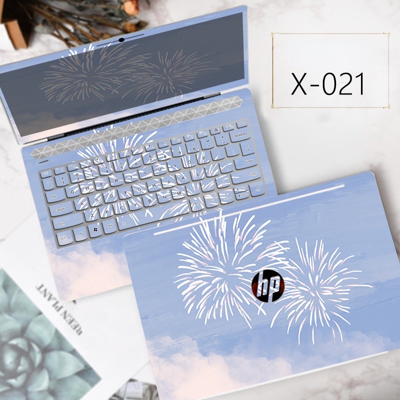 คอมพิวเตอร์แล็ปท็อปสติกเกอร์ไวนิล 2 ด้านสําหรับ 11/12/13/14/15/17 นิ้ว Universal สําหรับ HP omen 16-