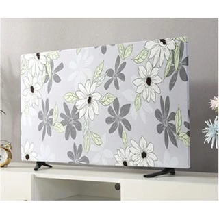 ผ้าคลุมทีวี ผ้าคุมทีวี TV LCD 24 32 40 42 43 50 55 65 70 75 นิ้ว TV Cover จอแบน ที่ครุมครอบหุ้มกันฝุ่น
