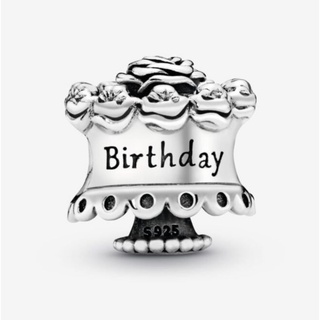 (พร้อมส่ง)*New*Pandora Birthday Cake Charm