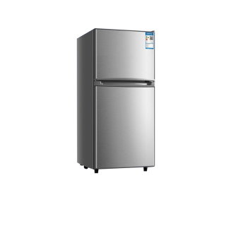 ความจุ 128L ตู้เย็น 2 ประตู การใช้พลังงาน 4.1Q เงียบ ประหยัดพลังงาน เย็น สีเงิน ขนาดเล็กเหมาะสำหรับครอบครัวและหอพัก