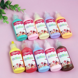 ซอสครีมเทียม 22ml./หลอด สำหรับตกแต่งเคสมือถือ วิปครีมปลอม กาวครีม โซดาครีม แยมเทียม