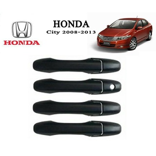 ครอบมือจับประตู Honda City 2008-2013 ดำด้าน