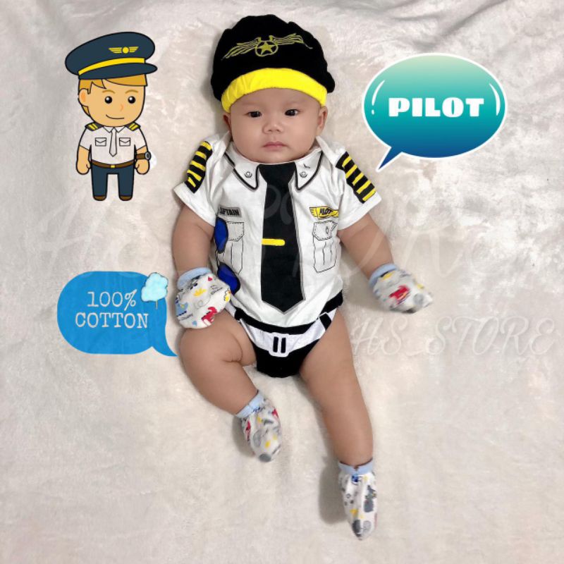 ! BABY PILOT JUMPER / ผ้าเด็ก / ผ้าเด็ก / BABY JUMPER / BABY COSTUME!