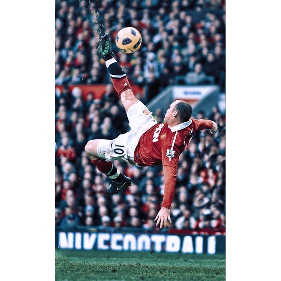 โปสเตอร์บอล Wayne ROONEY (PICTURE แบบกําหนดเองได้)