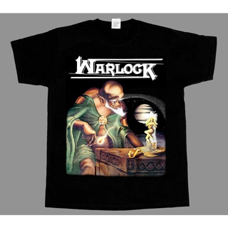 เสื้อยืดผู้ เสื้อยืด พิมพ์ลายกราฟฟิค Warlock Burning The Witches84 เหมาะกับของขวัญฮาโลวีน สําหรับวัยรุ่น และเด็ก S-5XL