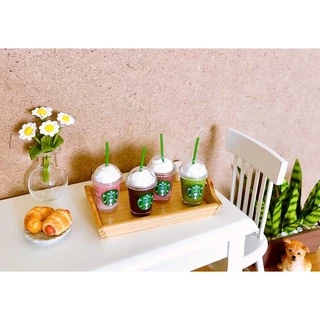 [ของจิ๋ว] แก้วจิ๋ว สตาร์บัค ขนาด 3 ซม. 🥳🛍 ราคา/ชิ้น