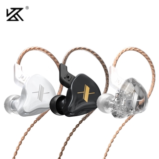 Kz EDX 1DD หูฟังอินเอียร์ไดนามิก HIFI DJ ตัดเสียงรบกวน KZ ZST X ZSN PRO EDR1 ZAX ED9