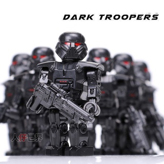 ฟิกเกอร์ตัวต่อ Dark Troopers STAR WARS ขนาดเล็ก ของเล่นสําหรับเด็ก