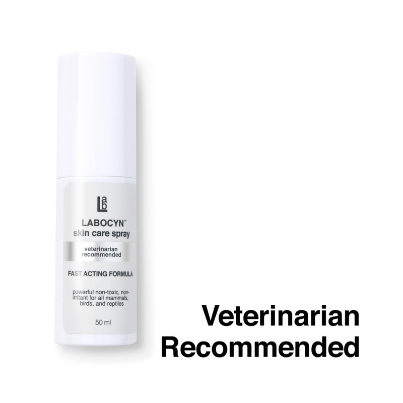 Labocyn Skin Care Spray 50ml สเปรย์ดูแลผิวหนังสำหรับสัตว์เลี้ยง ขนาด 50มล (ผิวหนัง 50มล.)