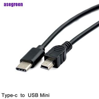 อะแดปเตอร์แปลงสายเคเบิ้ล Usb Type-C เป็น Mini Usb-C Male เป็น Mini-B Male