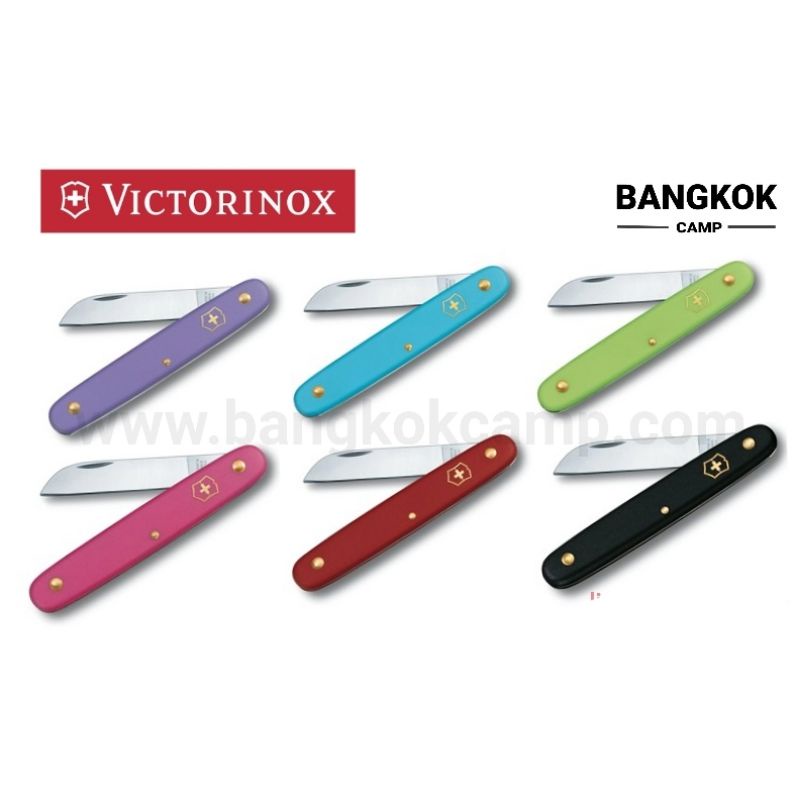 [GENUINE] มีดติดตา ตอนกิ่ง เสียบยอด ต่อกิ่ง มีดตอนกิ่ง VICTORINOX ECOLINE FLORAL KNIFE มีดเกษตร
