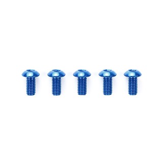 TAMIYA 53765 ROUND HEAD SOCKET ALUMINUM SCREWS 3X6mm /BLUE