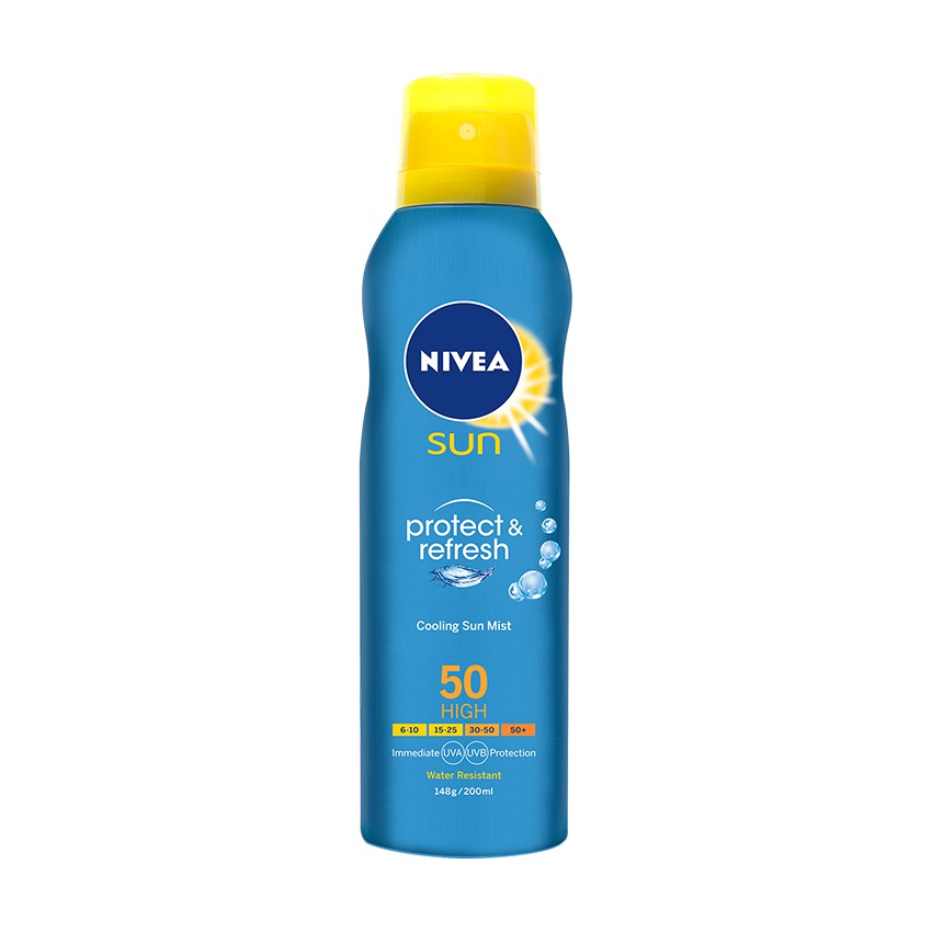 Disco Previs site Vervolg NIVEA Sun Protect & Refresh Spray SPF 50 200 ml | Shopee Thailand