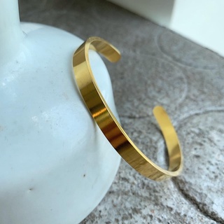 gold bangle - morning.earrings